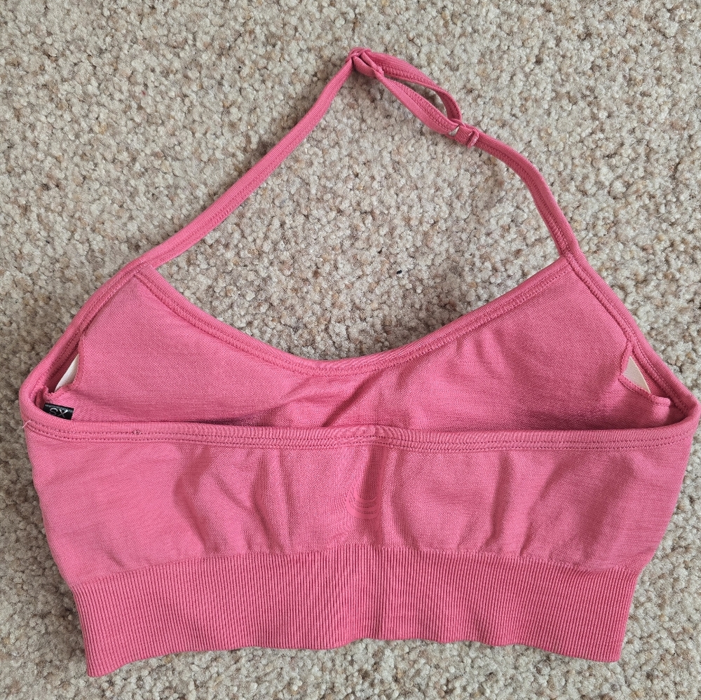 NWOT Lazuli Label Halter Bra - Raspberry Sorbet size XS - Picture 3 of 4